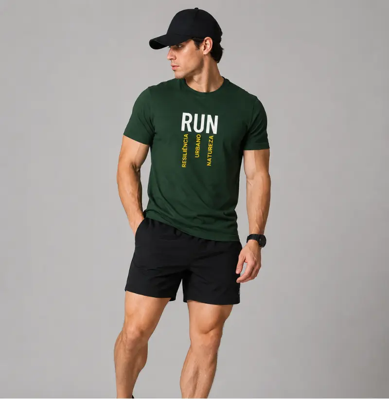 Camiseta RUN – Resiliência, Urbano & Natureza | TRENO