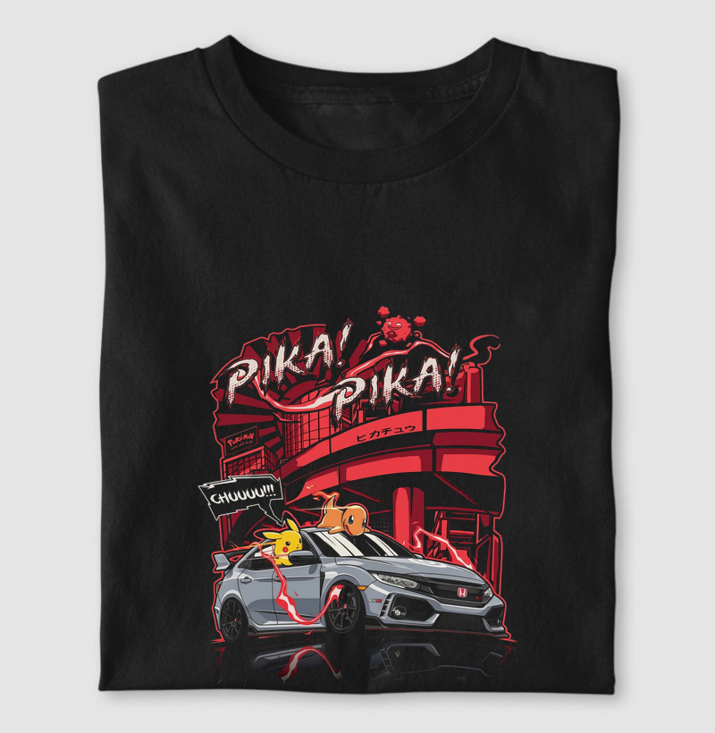 Fire and Thunder - Type R - Camiseta