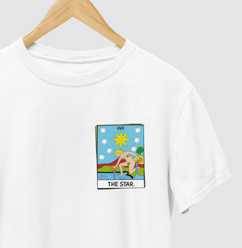 Camiseta The Star - Estampa Tarot