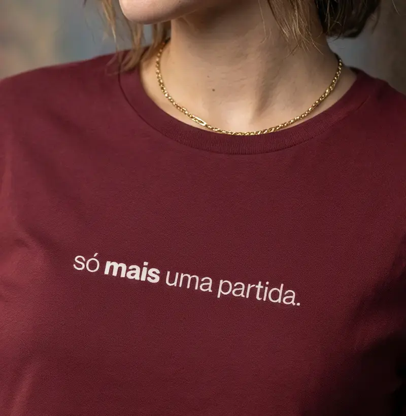 Só Mais Uma Partida - Camiseta