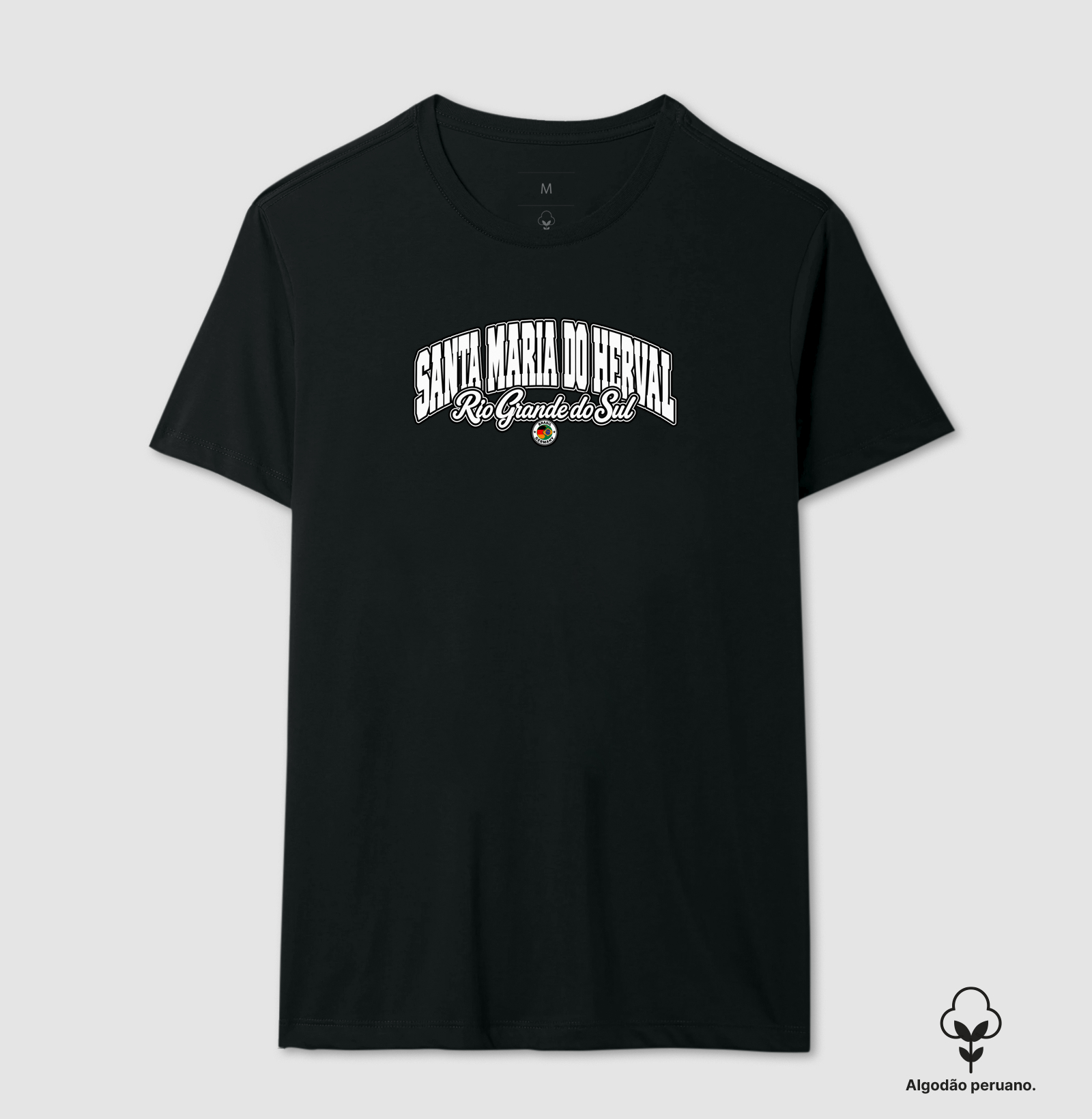 Santa Maria do Herval – Rio Grande do Sul - Camiseta Algodão Peruano
