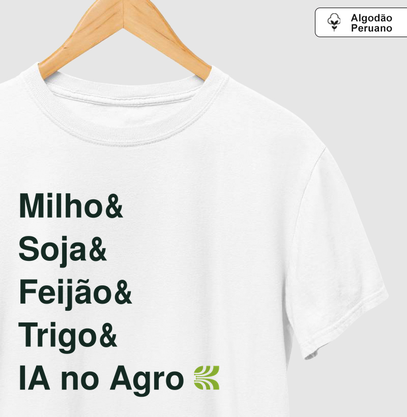 Camiseta Milho & Soja & Feijão & Trigo