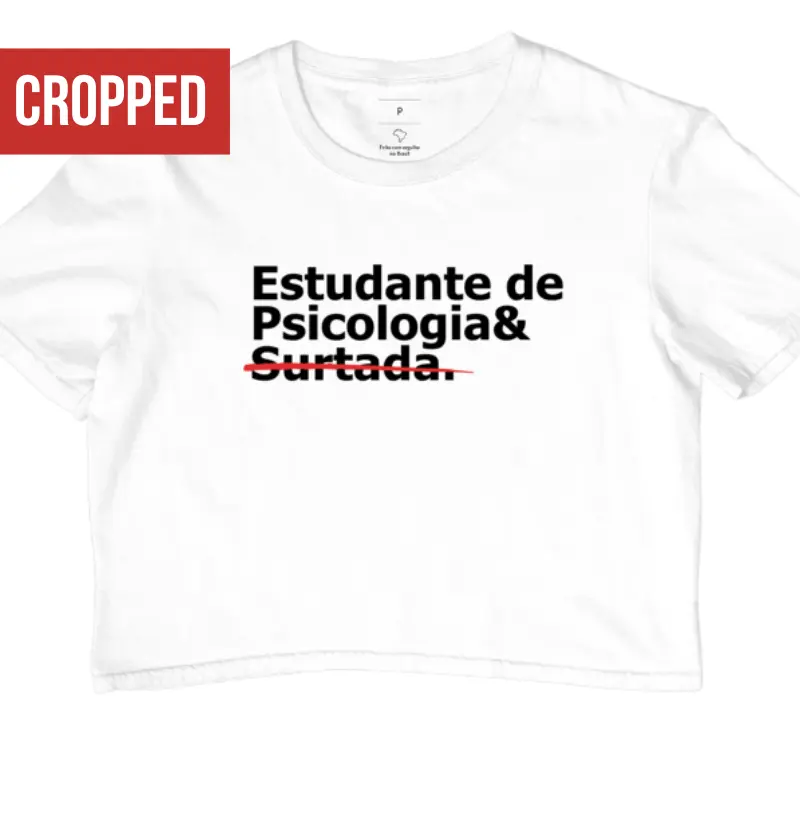 Cropped Estudante de psicologia