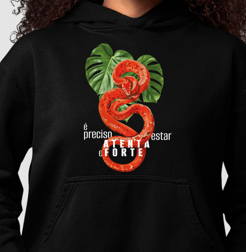 Moletom Hoodie Atento e Forte