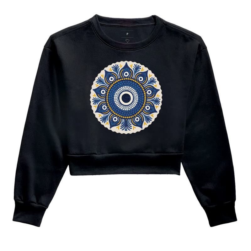 Mandala de Proteção - Olho Grego