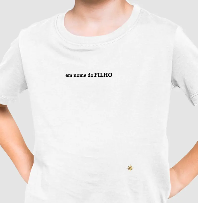 "em nome do FILHO" - COLEÇÃO PAI E FILHO