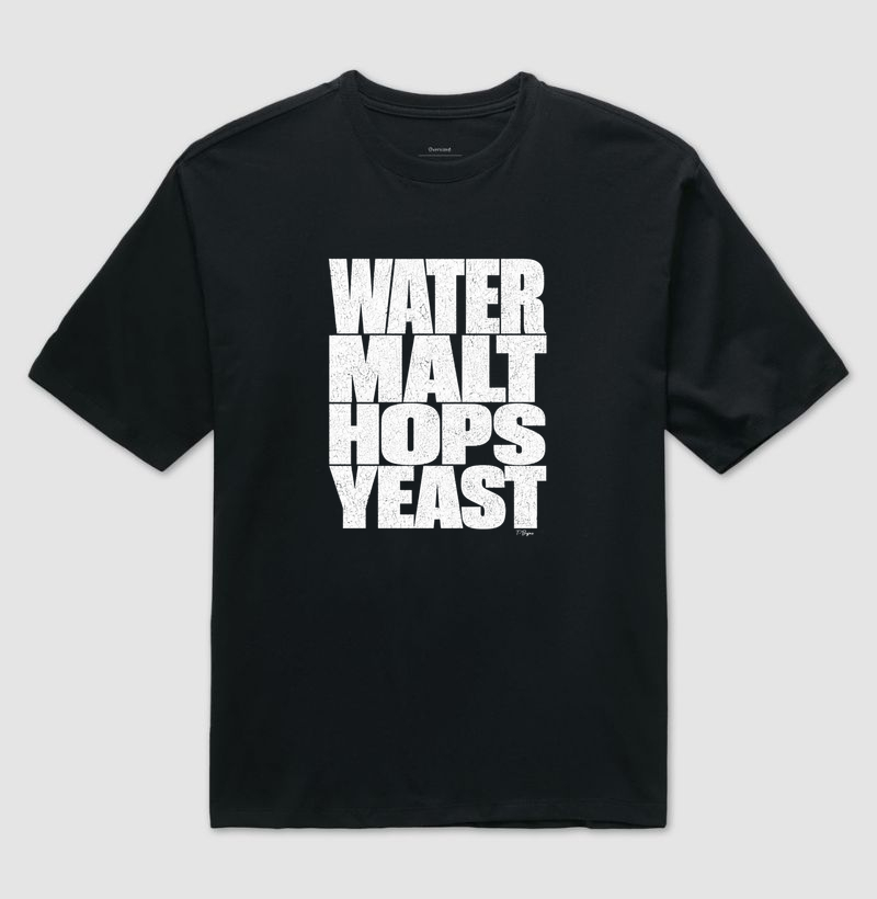 Water, Malt, Hops, Yeast