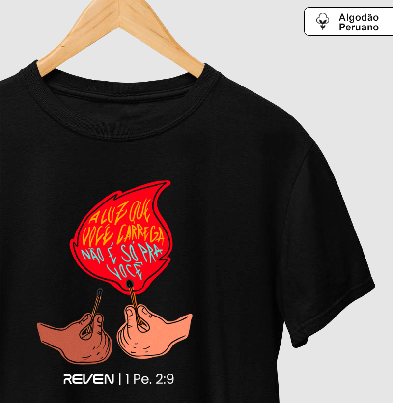 Camiseta Compartilhe a Luz