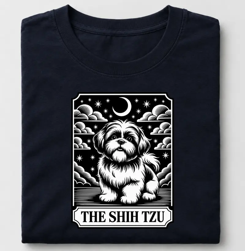 Carta Shih Tzu - Camiseta