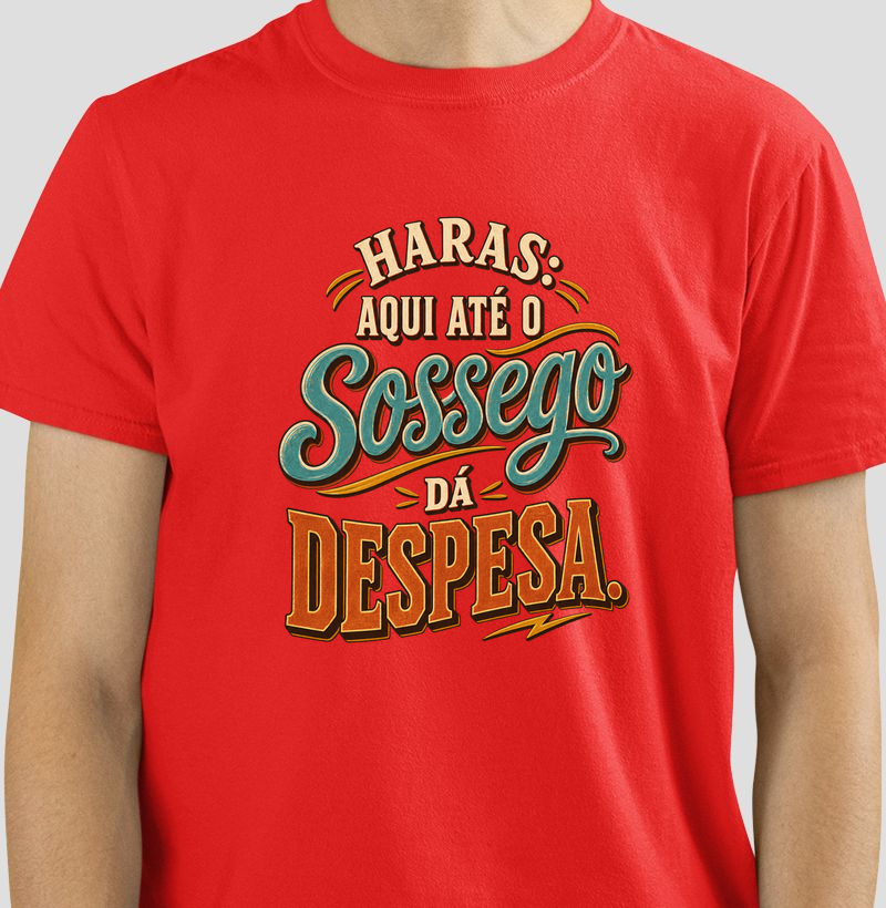 Haras: aqui até o sossego dá despesa.