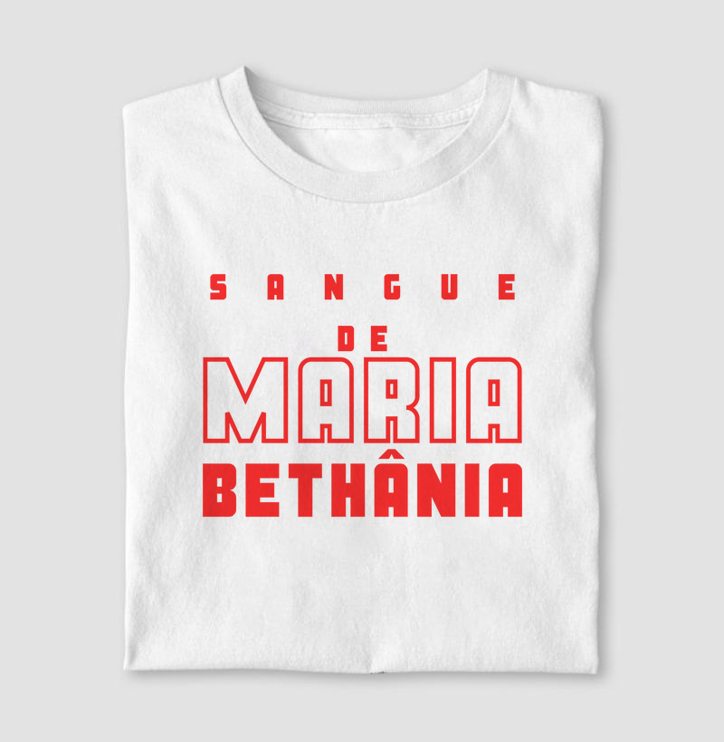 Camiseta Sangue de Maria Bethânia