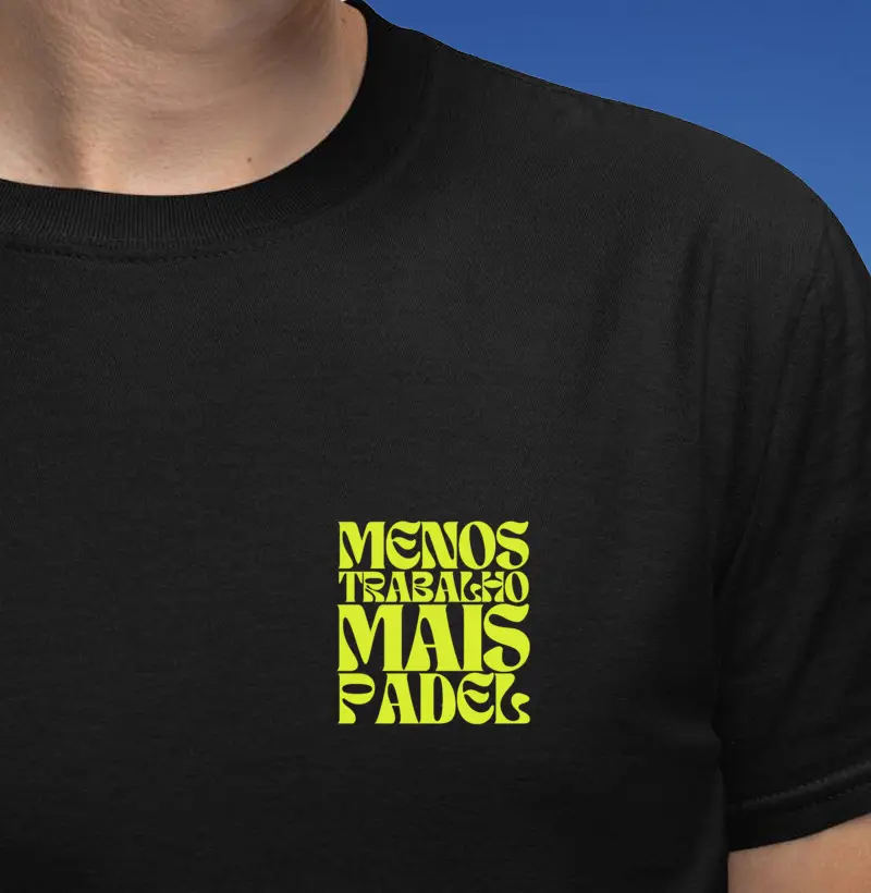 Menos trabalho, mais padel