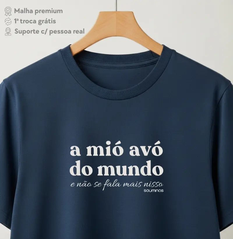 Camiseta A mió avó do mundo