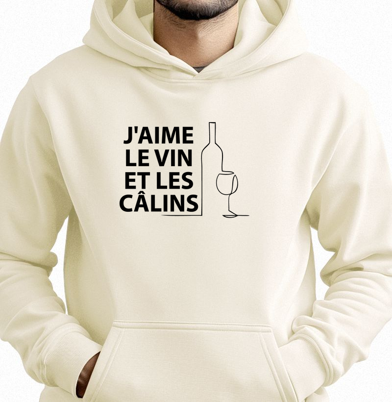 J'aime le vin et les câlins