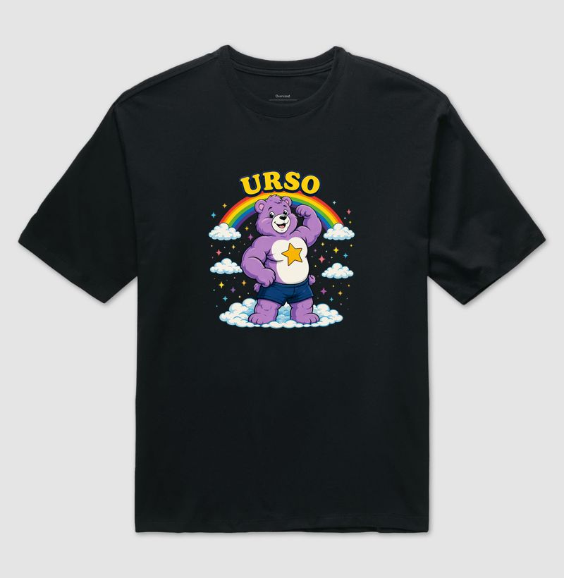 URSO ROXO - Camiseta Oversized
