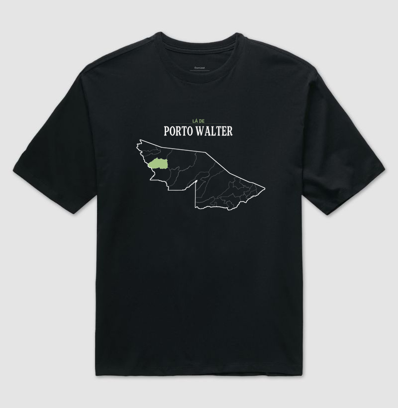 Porto Walter | Território AC - Camiseta Oversized