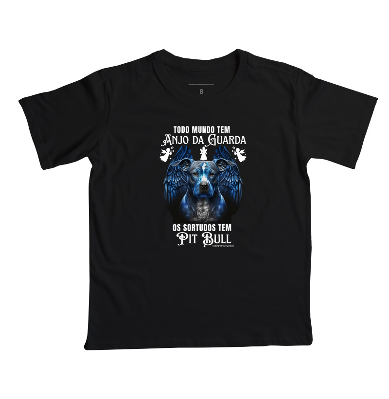 TODO MUNDO TEM ANJO DA GUARDA OS SORTUDOS TEM PIT BULL