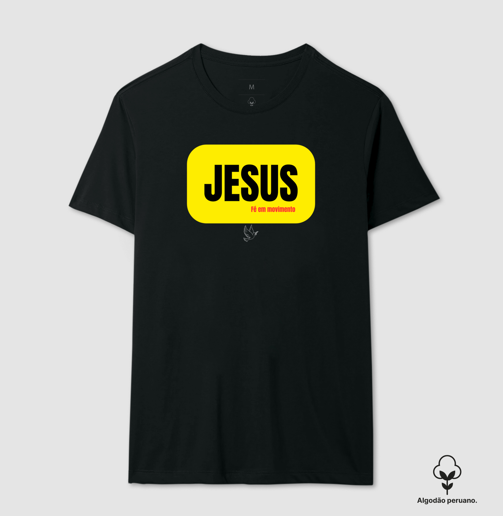 Jesus Fé amarelo