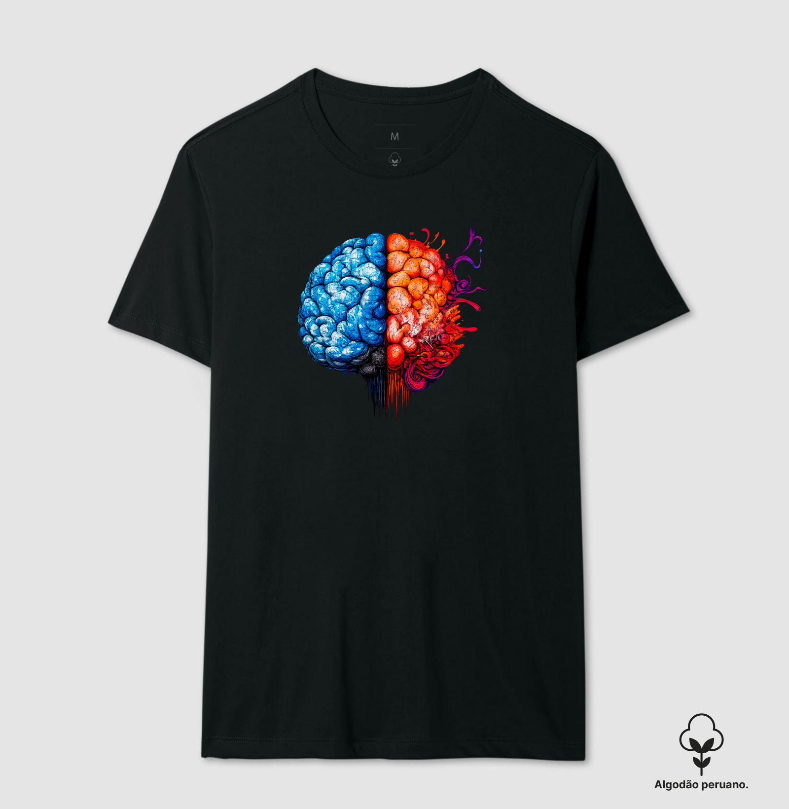 Camiseta - "2 Brains"