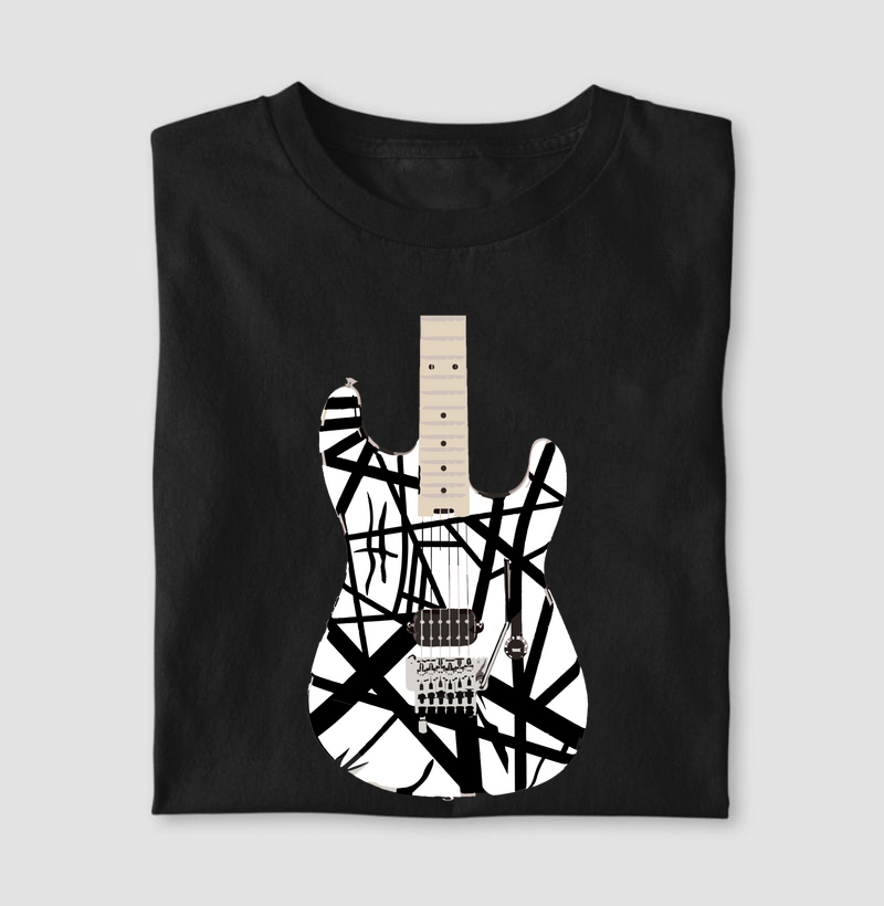 Frankenstrat Guitar: White 'n' Black Edition