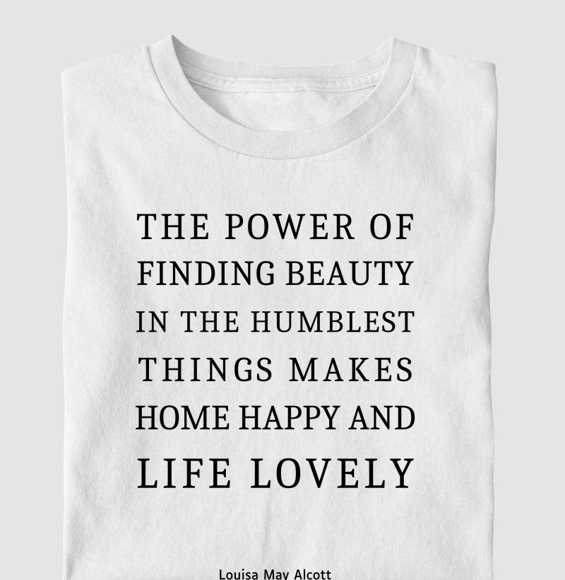 The power of finding beauty Louisa May Alcott