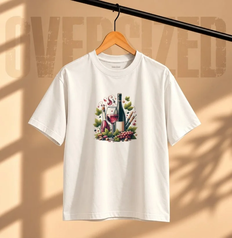 Camiseta O Vinho - Camiseta Oversized