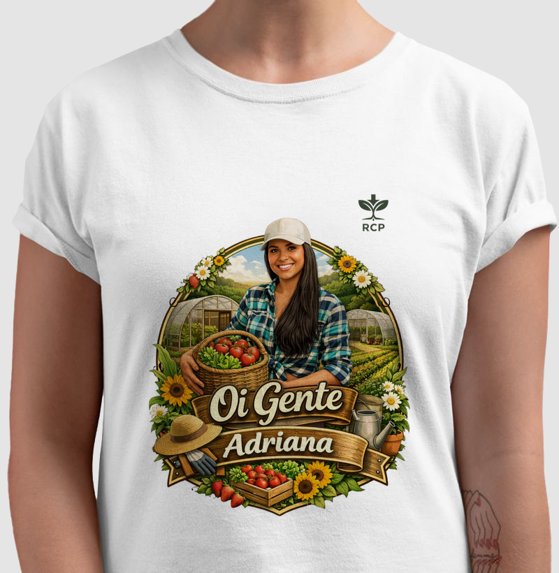 Camiseta Masculina e Feminina