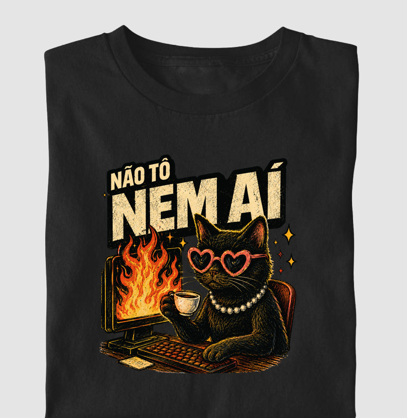 camiseta | não to nem aí