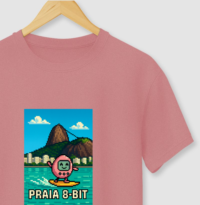 Camisa Nerd Praia 8Bit