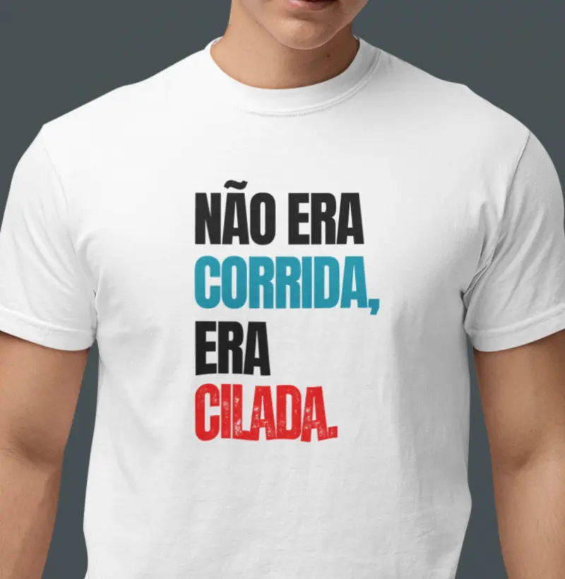 Não era corrida, era cilada