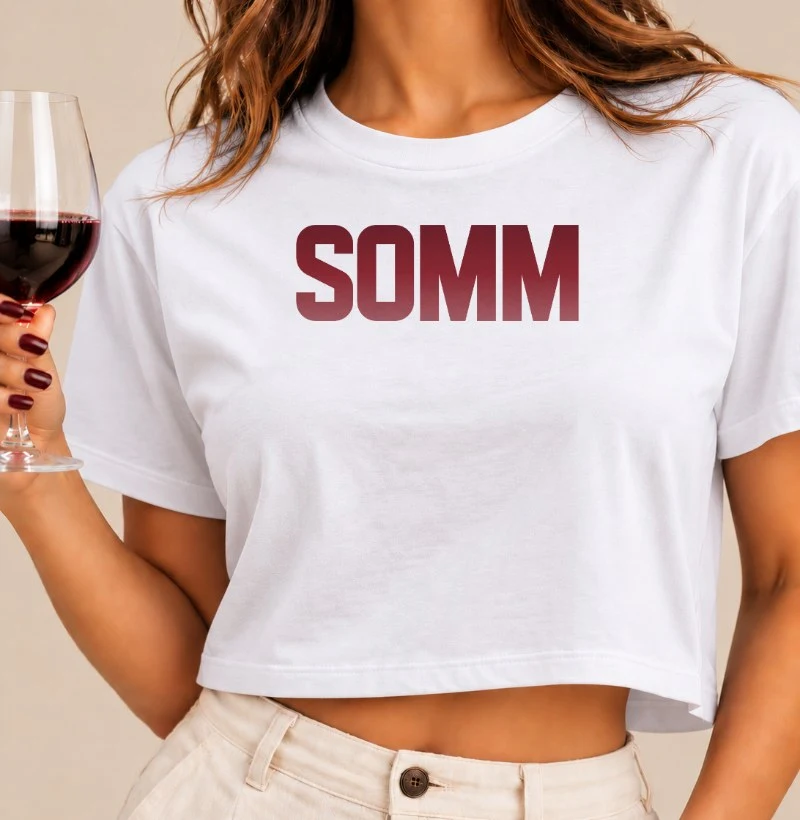Camiseta Cropped SOMM - Cropped