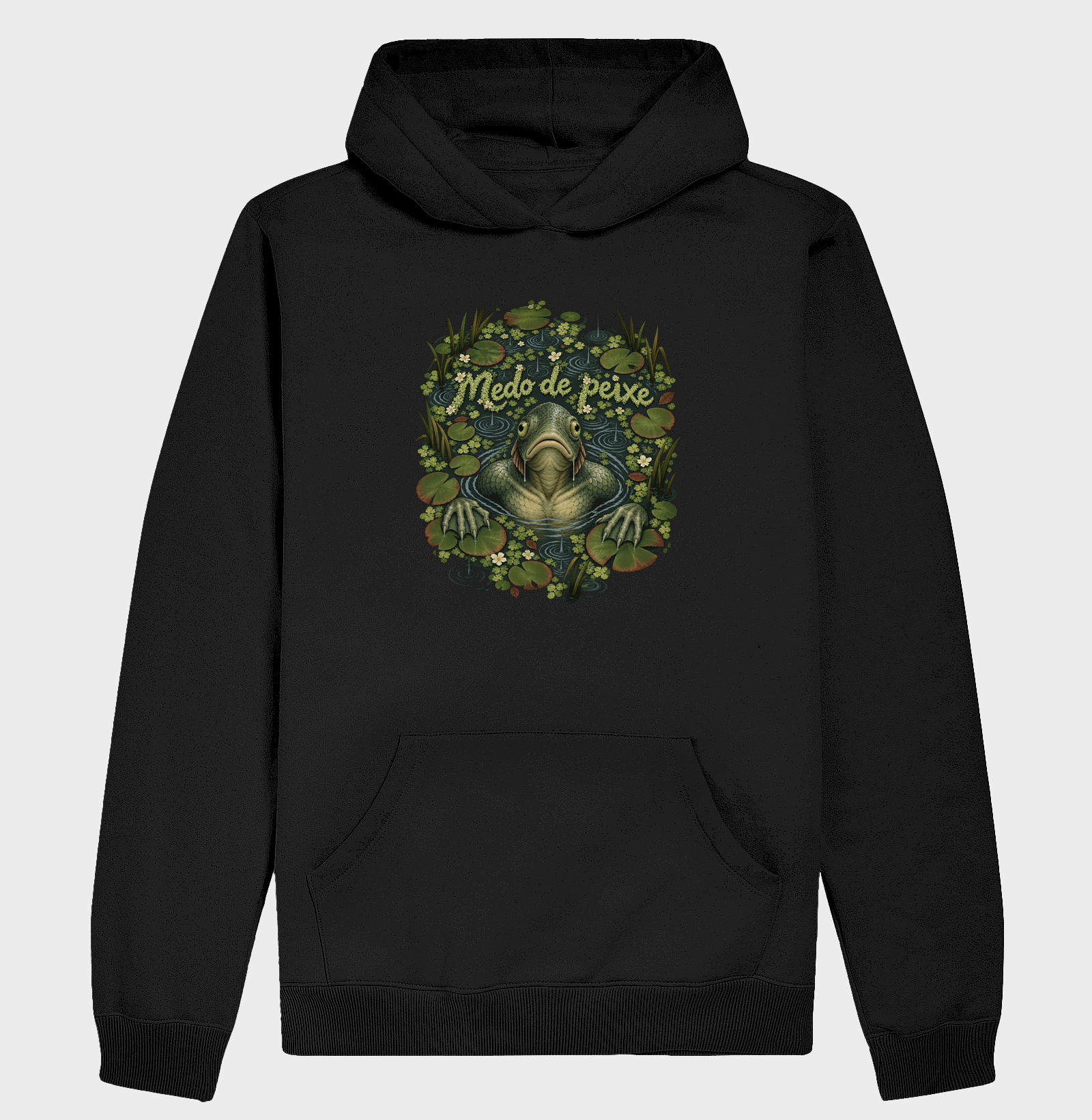 MEDO DE PEIXE - Hoodie Moletom