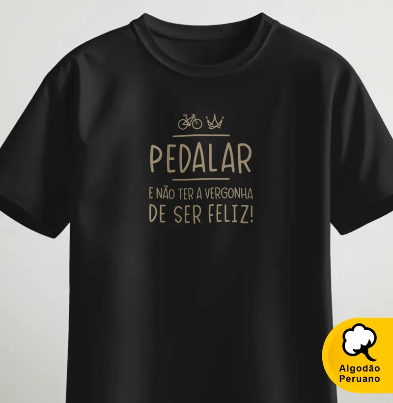 Pedalar e não ter a vergonha de ser feliz