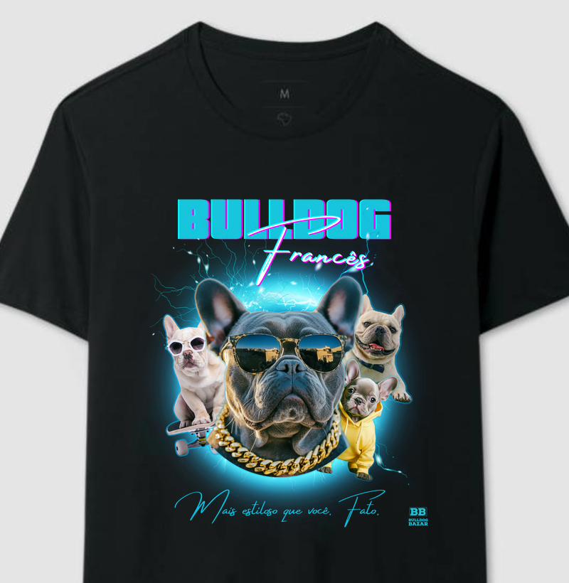 Camiseta Bulldog Frances "Bootleg"