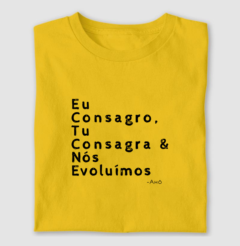 Eu consagro, Tu consagra & Nós evoluímos