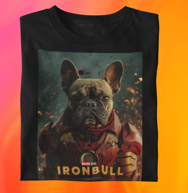 Camiseta Bulldog Francês "IRONBULL"