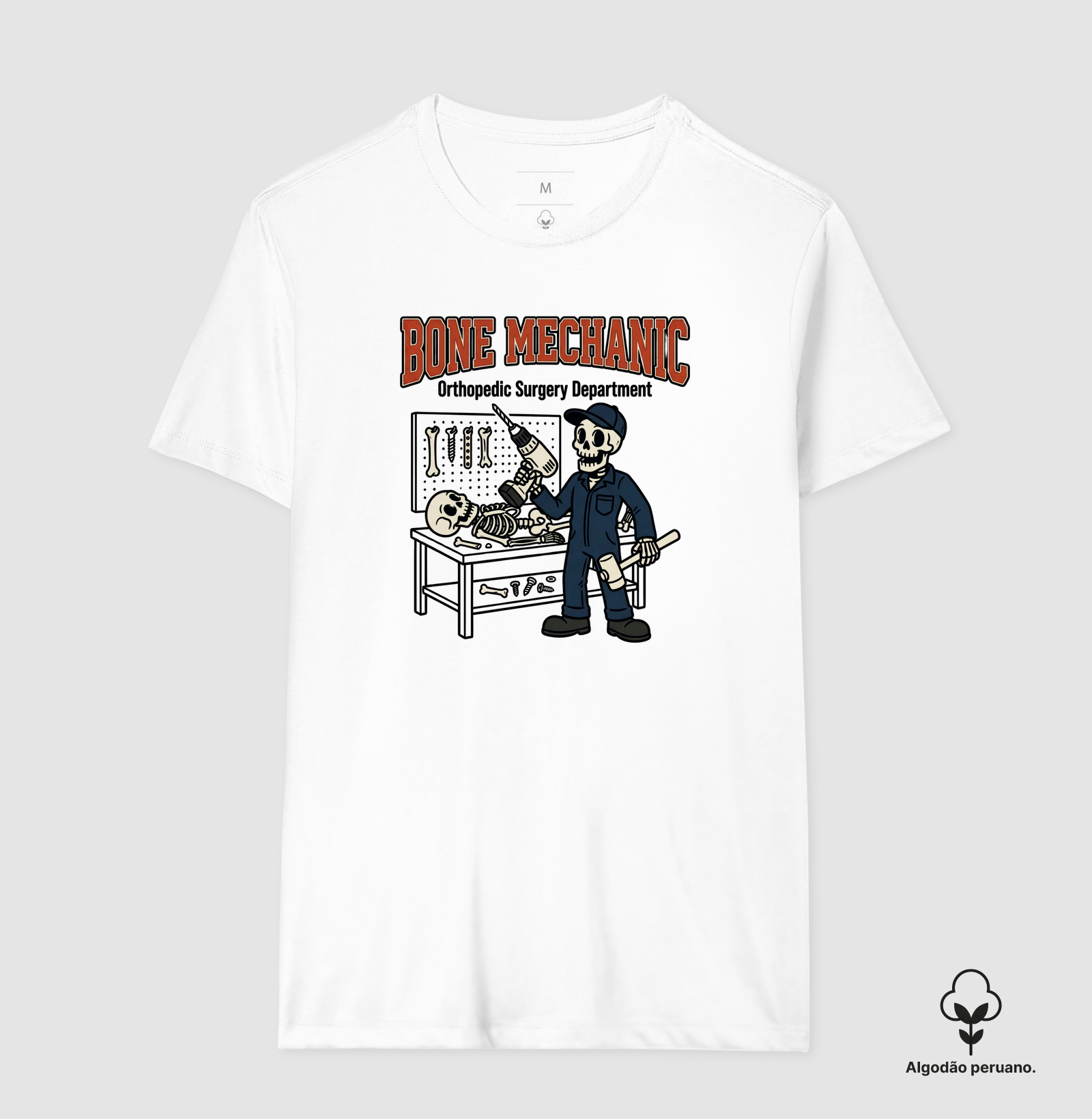 Camiseta - Ortopedia: Bone Mechanic