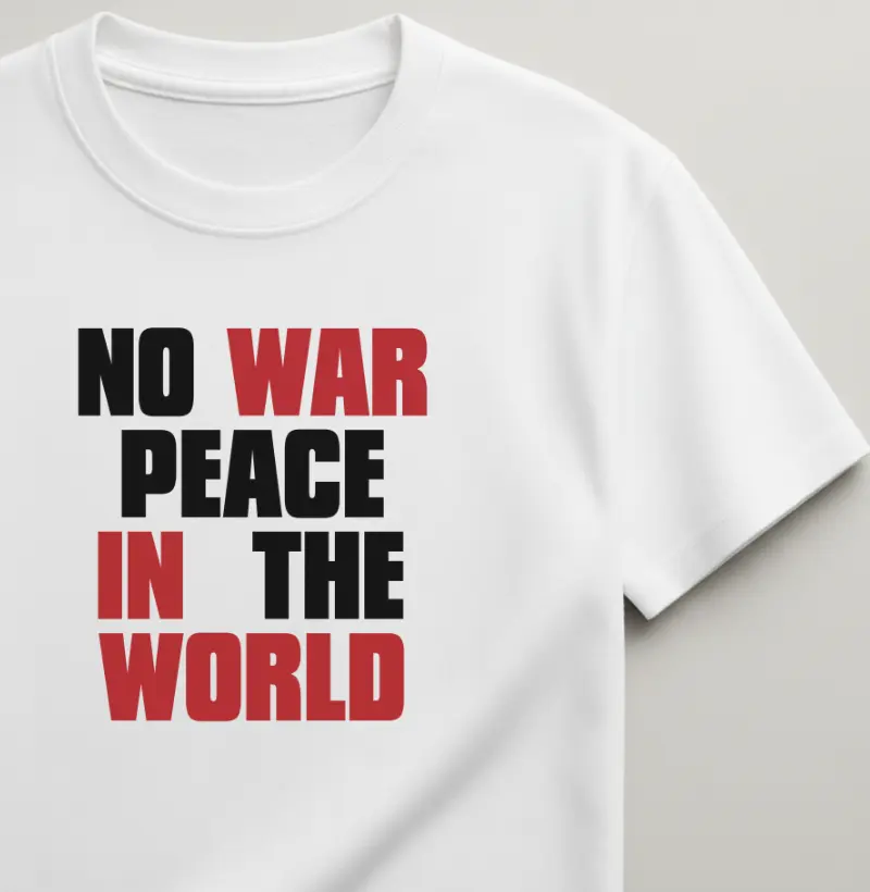 No War Peace In The World