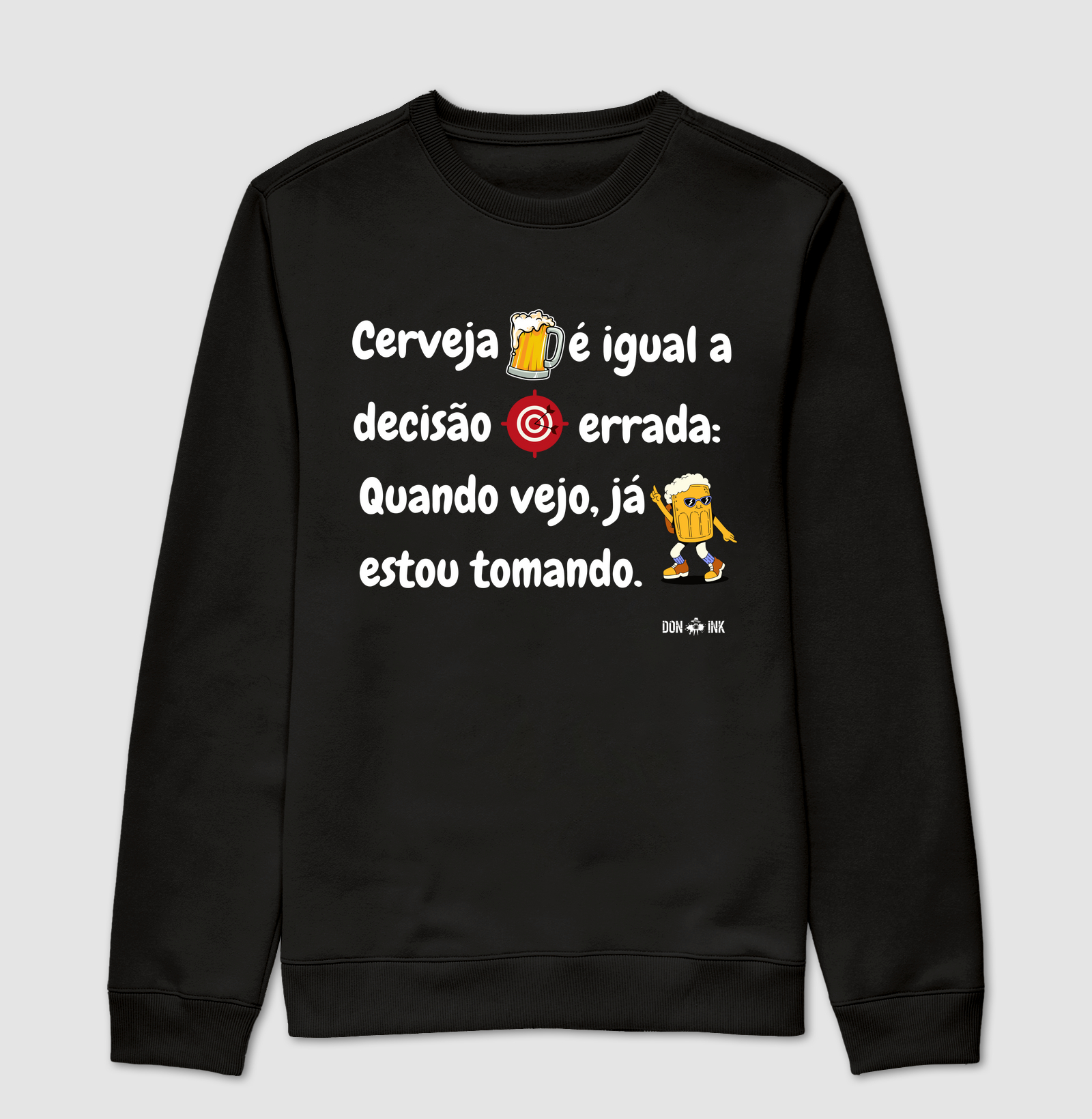 Cerveja é igual a decisão errada