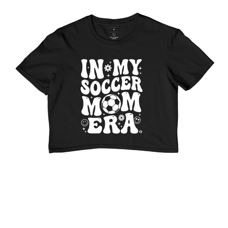 feminina de futebol estampa "soccer mom era" joga bonita