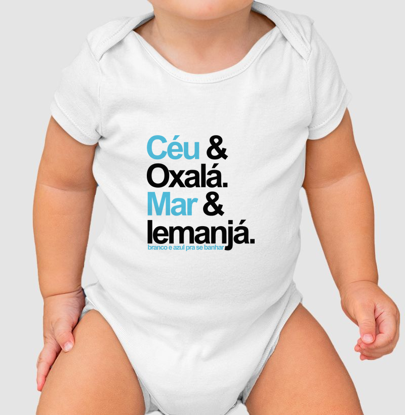 Céu & Oxalá. Mar & Iemanjá.