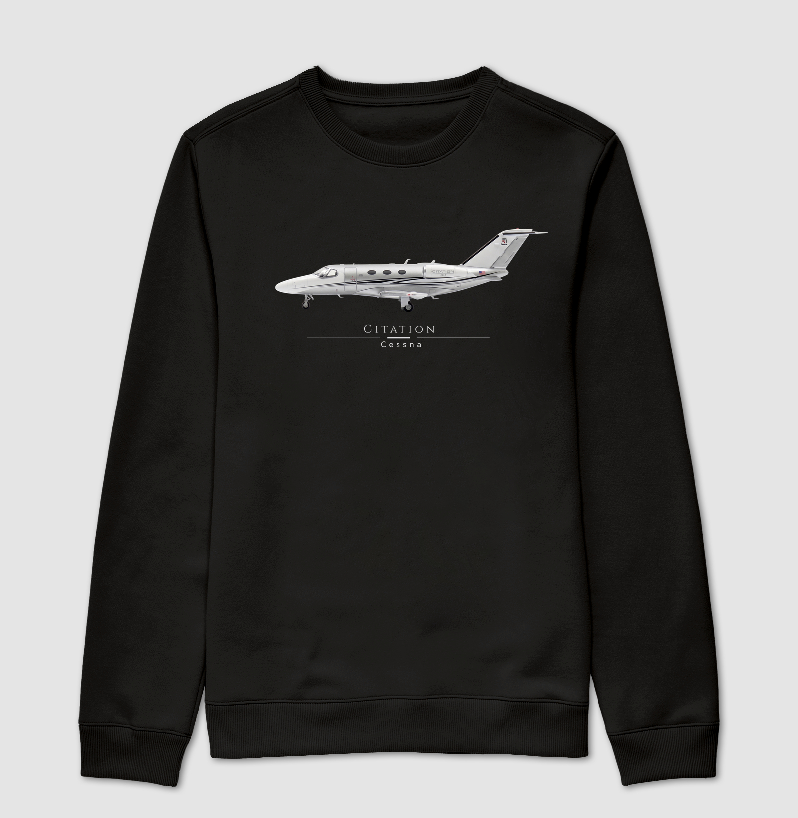 Cessna Citation - Profile - Suéter Moletom