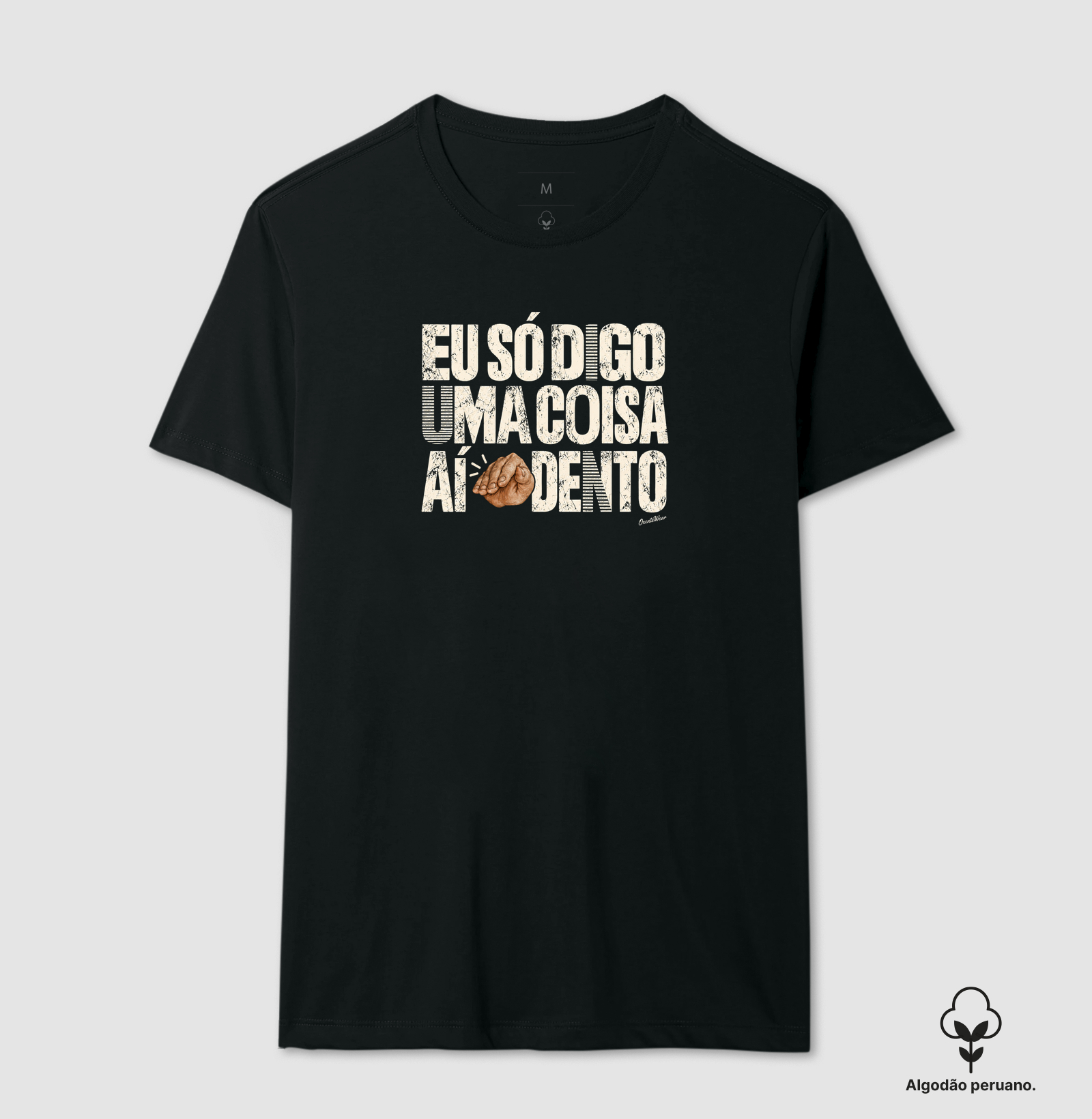 Camiseta ai Dento | Humor Nordestino - Camiseta Algodão Peruano