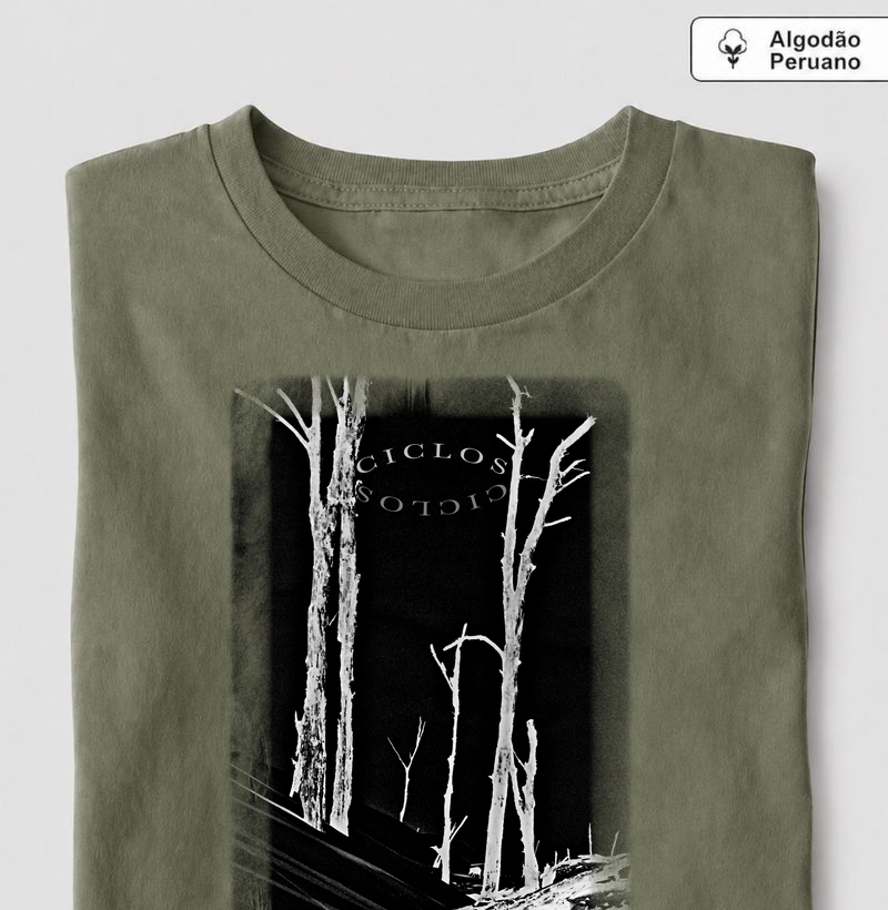 Ciclos - Camiseta Algodão Peruano