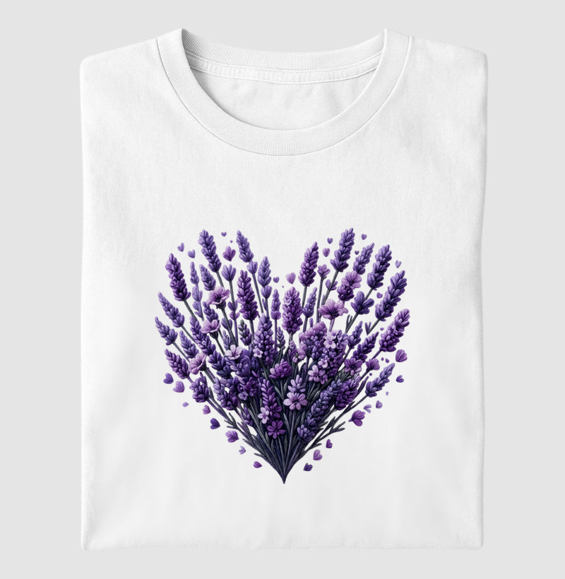 Coração de Lavanda