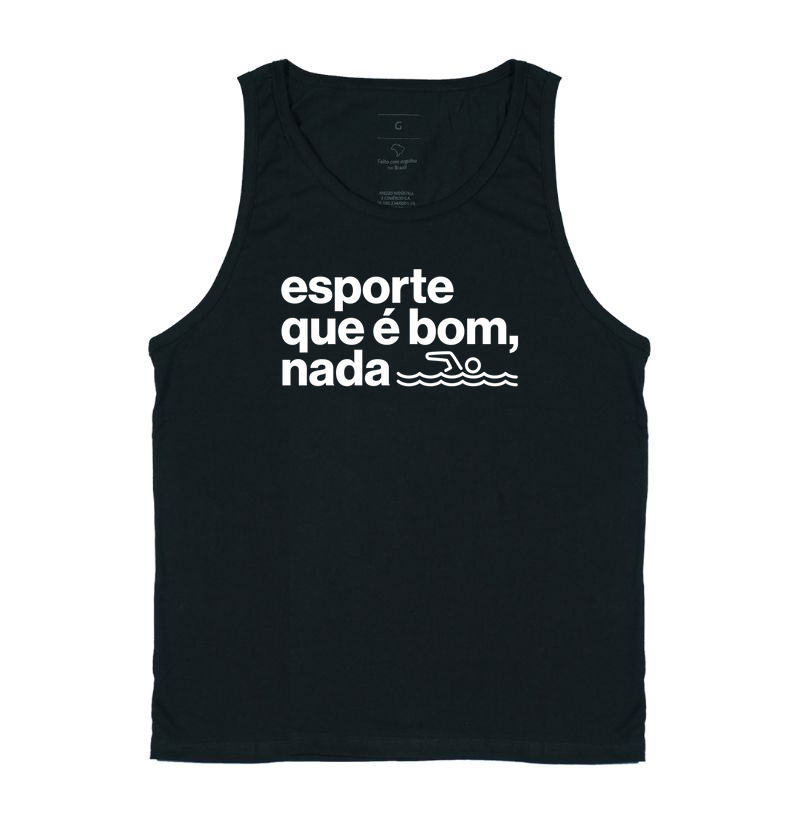 Esporte que é bom, nada
