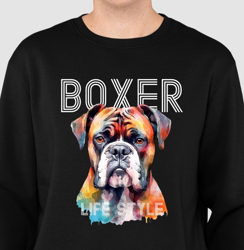 Suéter Moletom Boxer Lifestyle