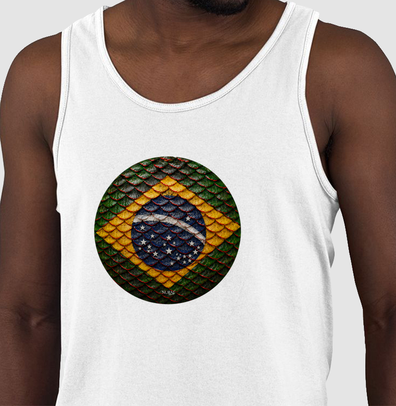 Brasil Escamas de Peixe - Grande