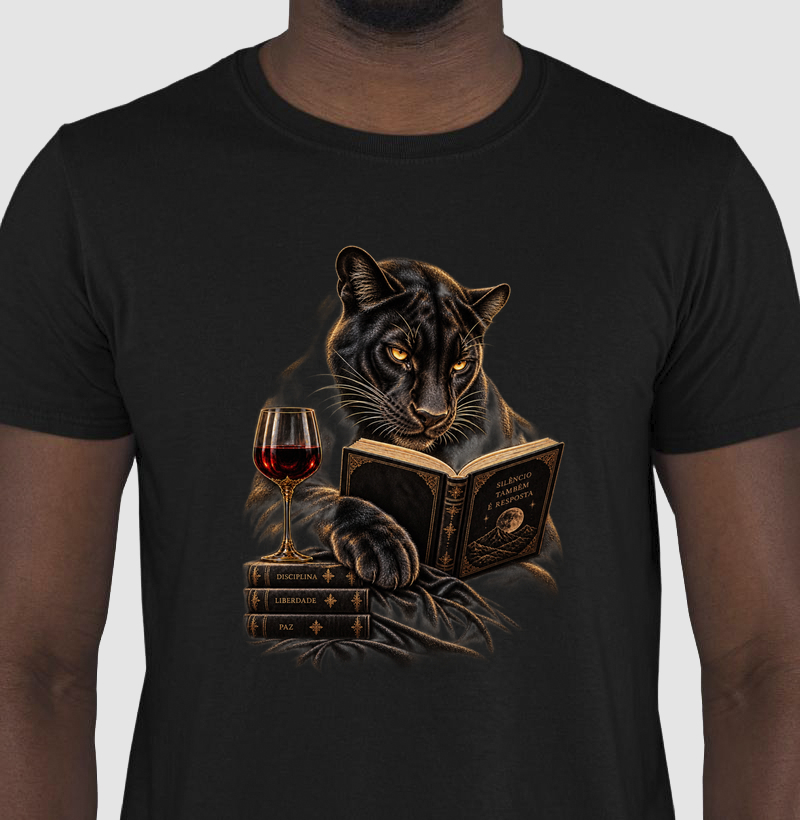 Camiseta Pantera Leitora
