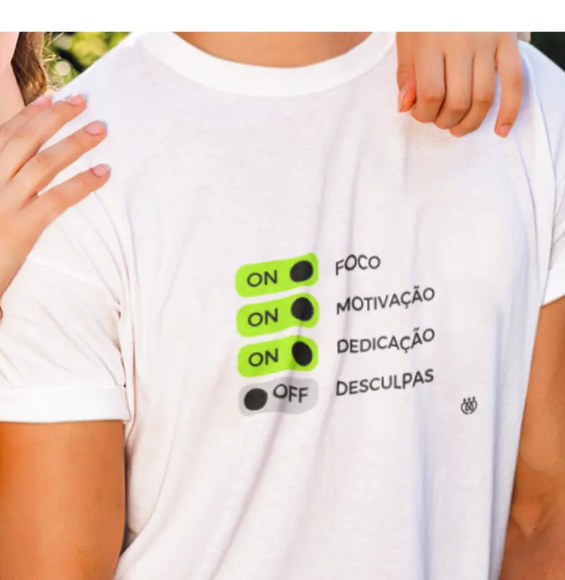 Foco Motivação Dedicação OFF Desculpas